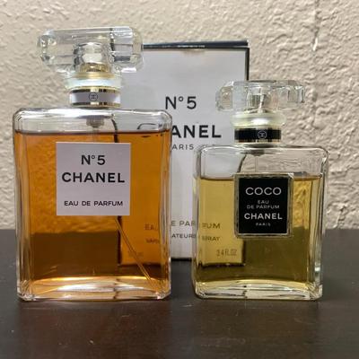 Sale Photo Thumbnail #39: CHANEL No. 5 and Coco: 2 Bottles