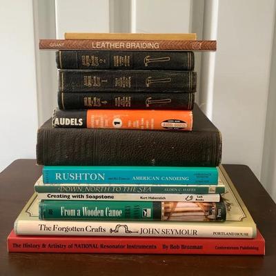 Sale Photo Thumbnail #16: Vintage Craft & Woodworking Collection: 13 Books