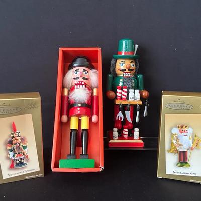 Nutcracker Figures & Hallmark Keepsakes