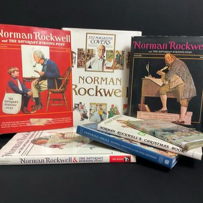 Norman Rockwell Coffee Table Books