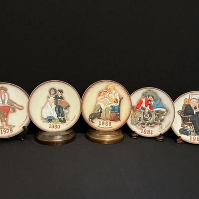 Norman Rockwell Plates