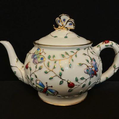 Lenox “Summer Enchantment Teapot” 