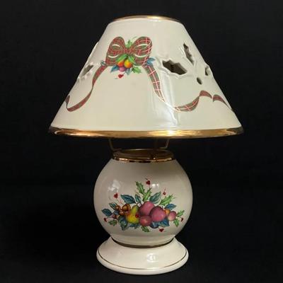 Lenox Holiday Tartan Candle Lamp