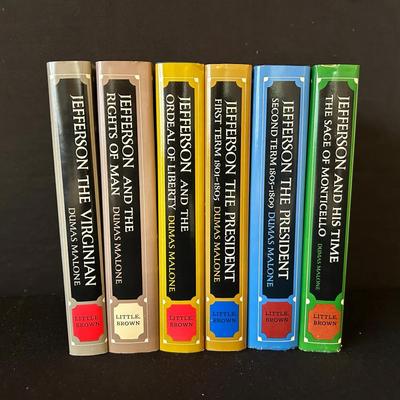 Jefferson And His Time Book Set