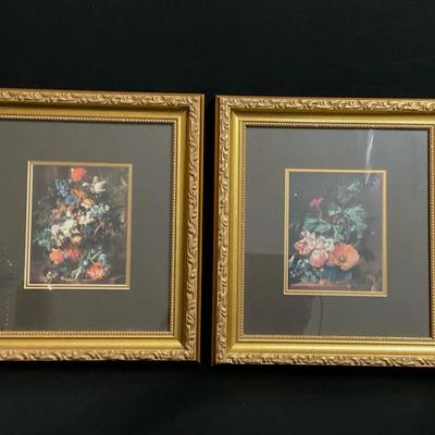 Framed Floral Prints