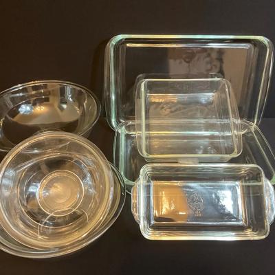 Pyrex & Fire King Glass Bakeware Bundle