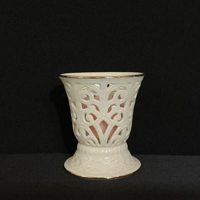 Lenox Illuminations Collection Flared Versailles Votive Holder 