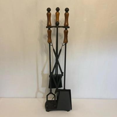 Four Piece Fireplace Tool Set