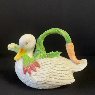Fitz & Floyd Classics, LeCanard Duck Teapot