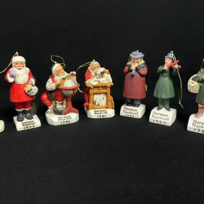 Norman Rockwell Ornaments 1978-1984
