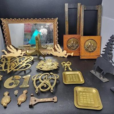 Solid Brass And Other Metal Decor