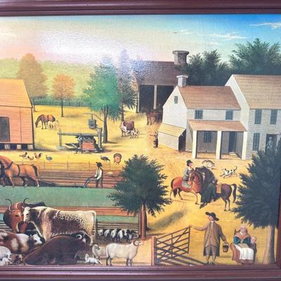 Primitive American Prints: G'ma Moses, Hicks And More