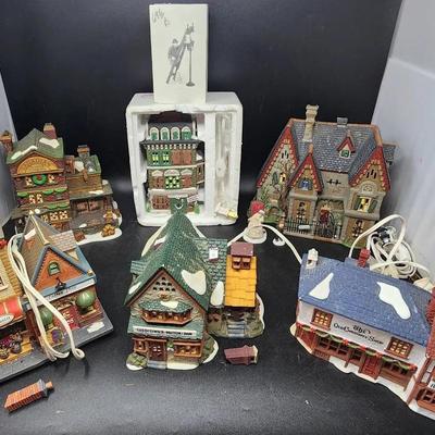 Dickens' Village Series & Other Ceramic Buildings