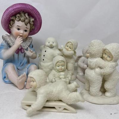 Snow And Piano Babies  Inc Figurine By Andrea Sadek