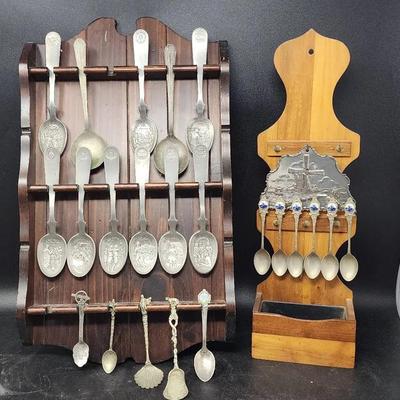 Collection Of Historical Decorative Spoons