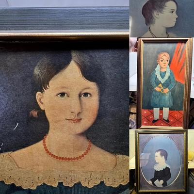 Children's Portrait Prints 