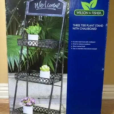 Wilson & Fisher Three Tier Plant Stand