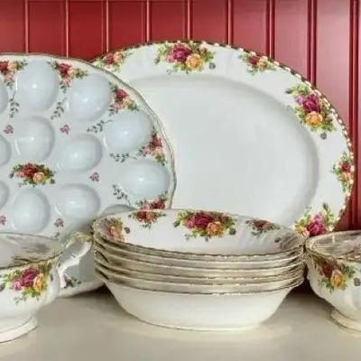 Royal Albert "Old Country Roses" Serving Dishes