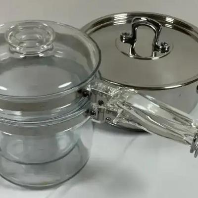 Pyrex "Flameware" & Stainless Steel Cookware