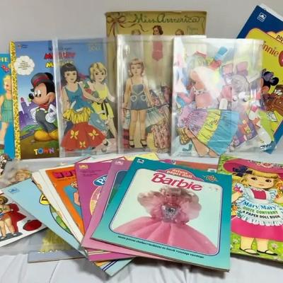 Paper Dolls: Barbie, Mickey and Minnie & More!