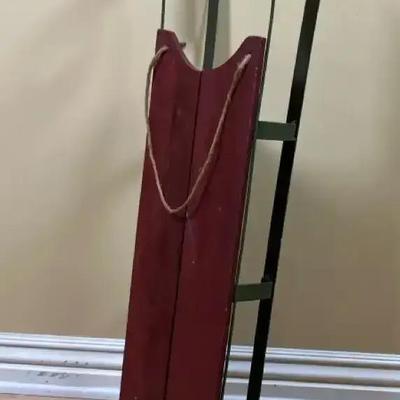 Decorative Victorian Style Sled