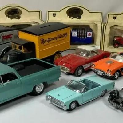 Assorted Vintage Model Cars & Trucks