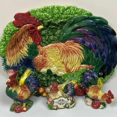 Fitz & Floyd "Coq Du Village" Tableware Set