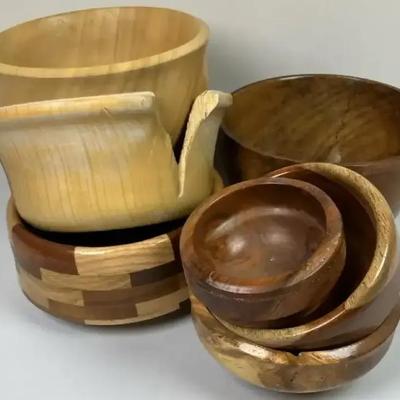 Assorted Handcrafted Bowls
