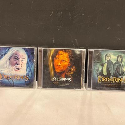 The Lord Of The Rings Movie & Movie Soundtrack CDs