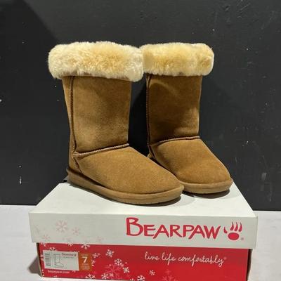 Bearpaw Emma Tall Hickory Boots Size 7