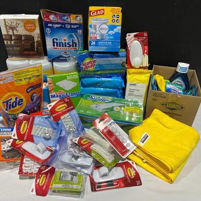 Cleaning Supplies & Command Hooks + More