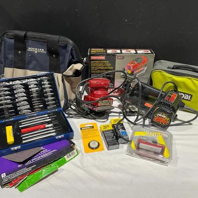 Collection Of Power Tools & Accessories, Craftsman , Ryobi, Skil, Milwaukee + 