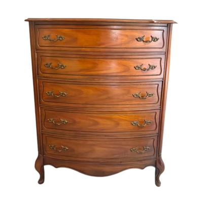 French Provincial Style 5-Drawer Dresser 