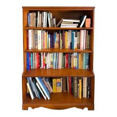 Wooden Bookshelf (Books Optional) 