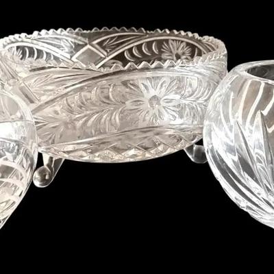 Wedgewood, Lenox, & More Cut Crystal Glassware