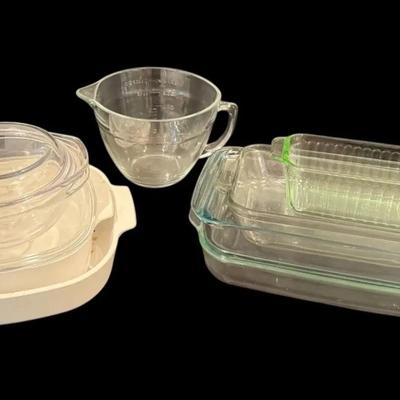 Pyrex, Anchor Hocking, & More Glass Baking Dishes 