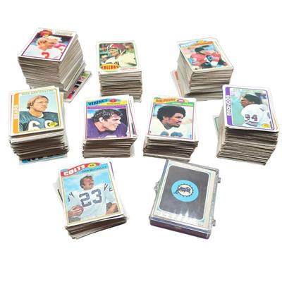 Stacks of '70s - '90s Football Cards!