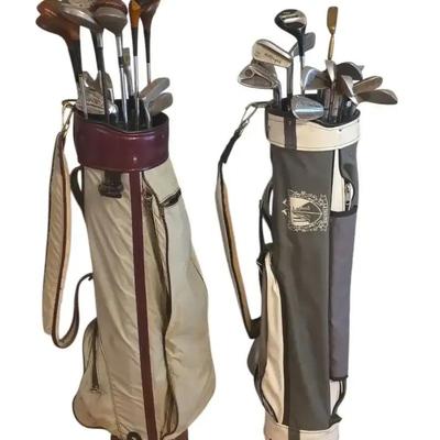 Golf Clubs with Carrying Bags