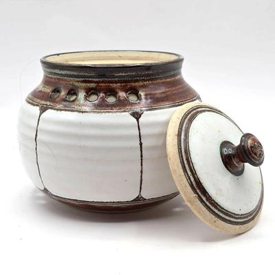 John Dunlap Pottery Garlic Holder