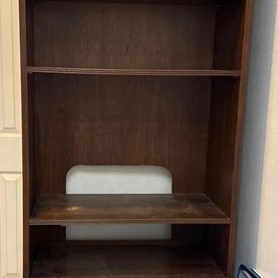 Wood entertainment cabinet 30 x 16 x 72