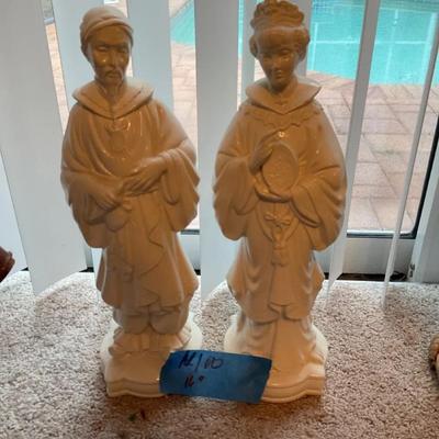 216 inch figurines, ceramic