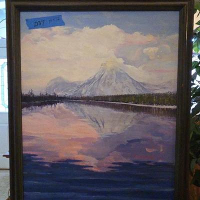 25x32 Mountain Artwork