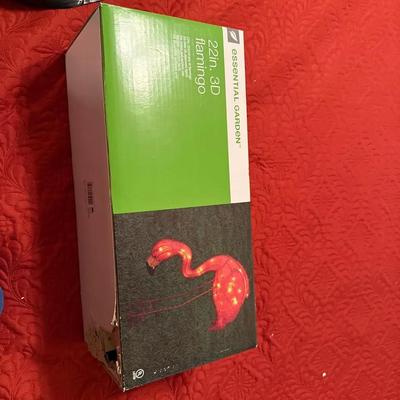 22 Inch 3-D Flamingo New Inbox By Essential Garden