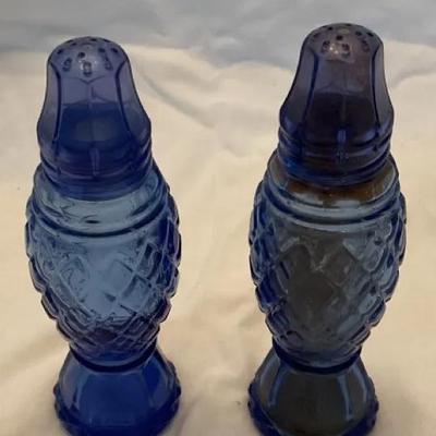 Cobalt Salt And Pepper Shaker