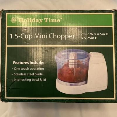 1.5 – Cup Mini Chopper In 6.5in W x 4.5in D x 5.25in H