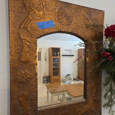 Wall Mirror 29 And A Half Inches By 23 In