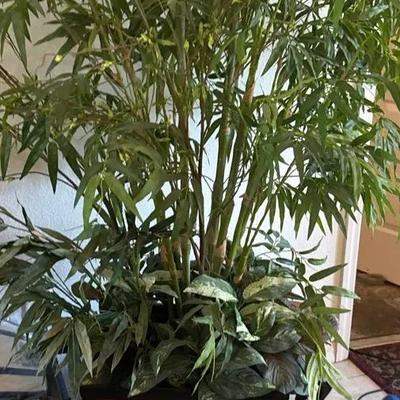 Artificial bamboo tree 18 x 18 x 81