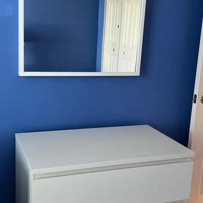 IKEA Dresser And Mirror (2)