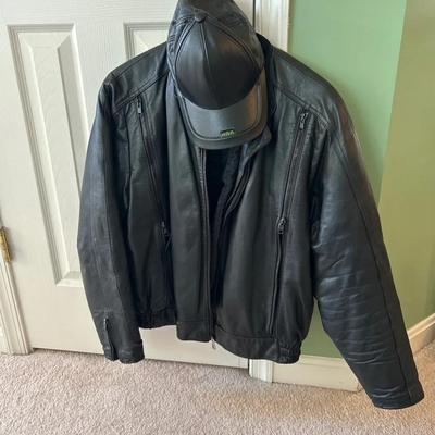 Hein Gericke Black Leather Jacket