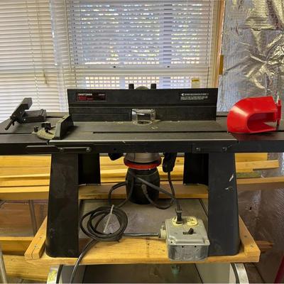 Craftsman Deluxe Router Table